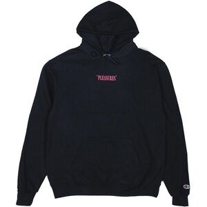 Champion PLEASURES Black Freaks Hoodie L